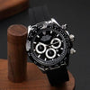 Rolex Oyster Perpetual Cosmograph Daytona Men's Chronograph Watch with Rubber Strap