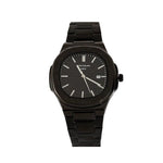 Luxury Black Stainless Steel Automatic Watch – Patek Style Design