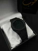 Black Arabic Aura Watch For Men | Luxury Style & Eleegent  Watch for Men