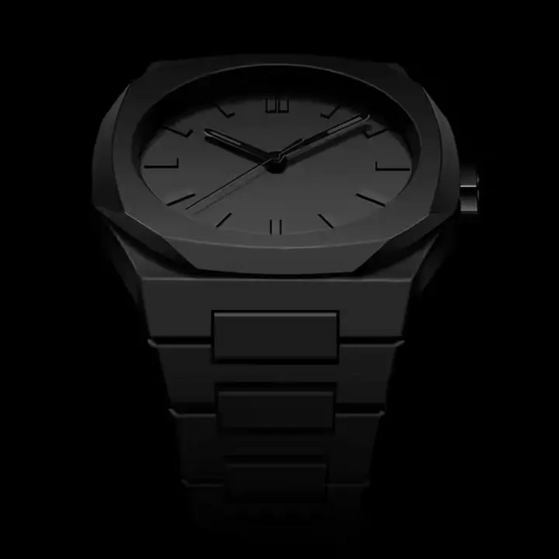 Black Arabic Aura Watch For Men | Luxury Style & Eleegent  Watch for Men