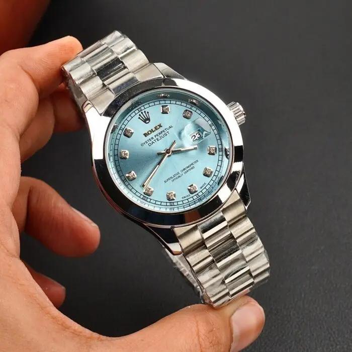 Luxury Black Dial Gold & Silver Wrist Watch for Men | Premium Stylish Men’s Watches