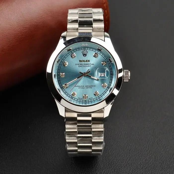 Luxury Black Dial Gold & Silver Wrist Watch for Men | Premium Stylish Men’s Watches