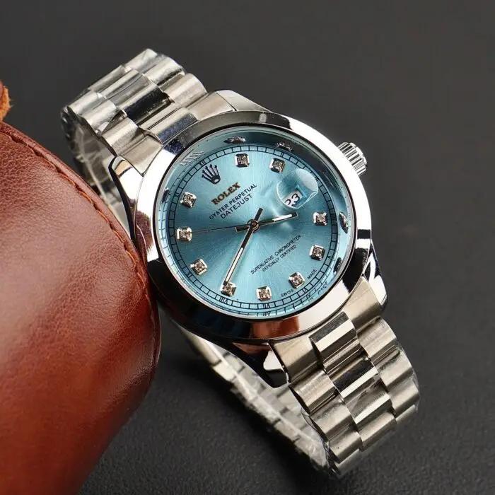 Luxury Black Dial Gold & Silver Wrist Watch for Men | Premium Stylish Men’s Watches