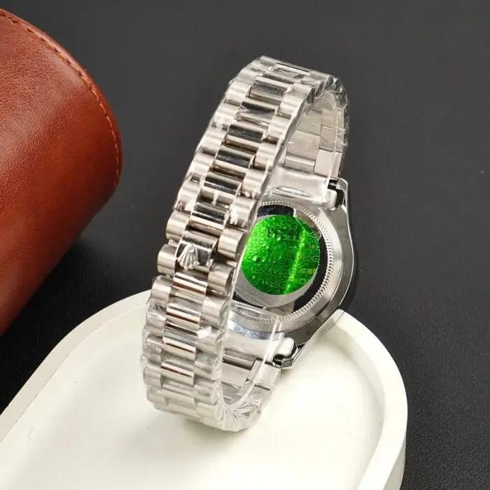 Luxury Black Dial Gold & Silver Wrist Watch for Men | Premium Stylish Men’s Watches