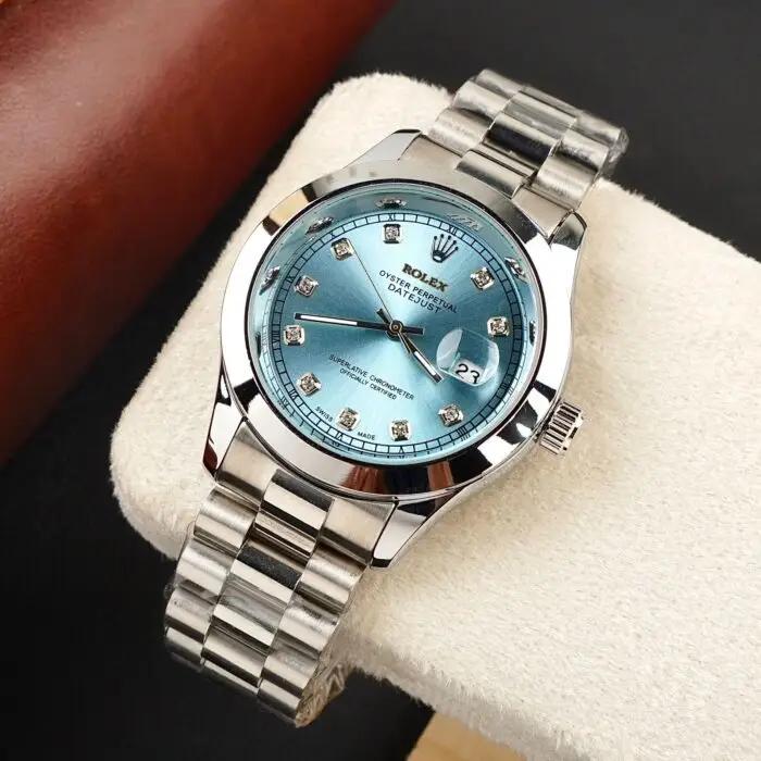 Luxury Black Dial Gold & Silver Wrist Watch for Men | Premium Stylish Men’s Watches