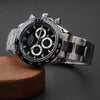 Luxury Black Dial Wrist Watch for Men | Premium Stylish Stainless Steel Men’s Watches – Classic Watches for Men