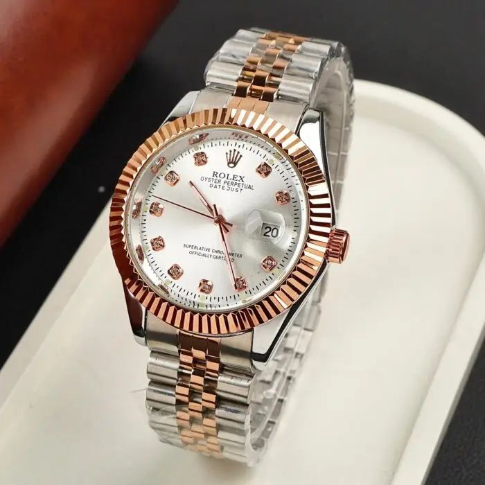 Luxury Two-Tone Men’s Wrist Watch for Men – Elegant Datejust Style | Premium Men’s Watches