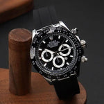 Rolex Daytona Inspired Men’s Watch – Big Case, Stainless Steel Lock,