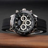 Rolex Daytona Inspired Men’s Watch – Big Case, Stainless Steel Lock,