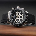 Rolex Daytona Inspired Men’s Watch – Big Case, Stainless Steel Lock,