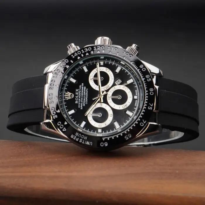 Rolex Oyster Perpetual Cosmograph Daytona Men's Chronograph Watch with Rubber Strap