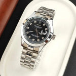 Rolex Oyster Perpetual Datejust Men's Luxury Watch with Diamond Markers